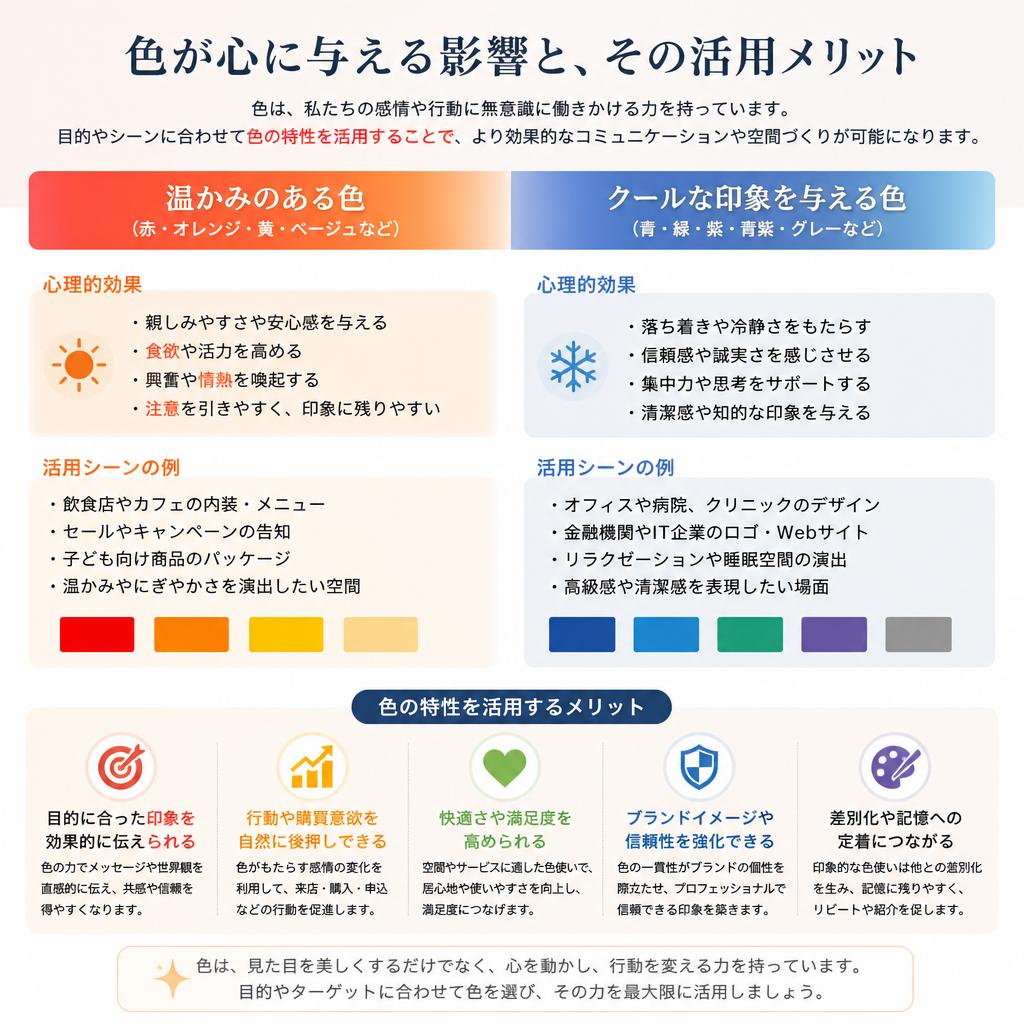 2. 色の心理効果とその活用