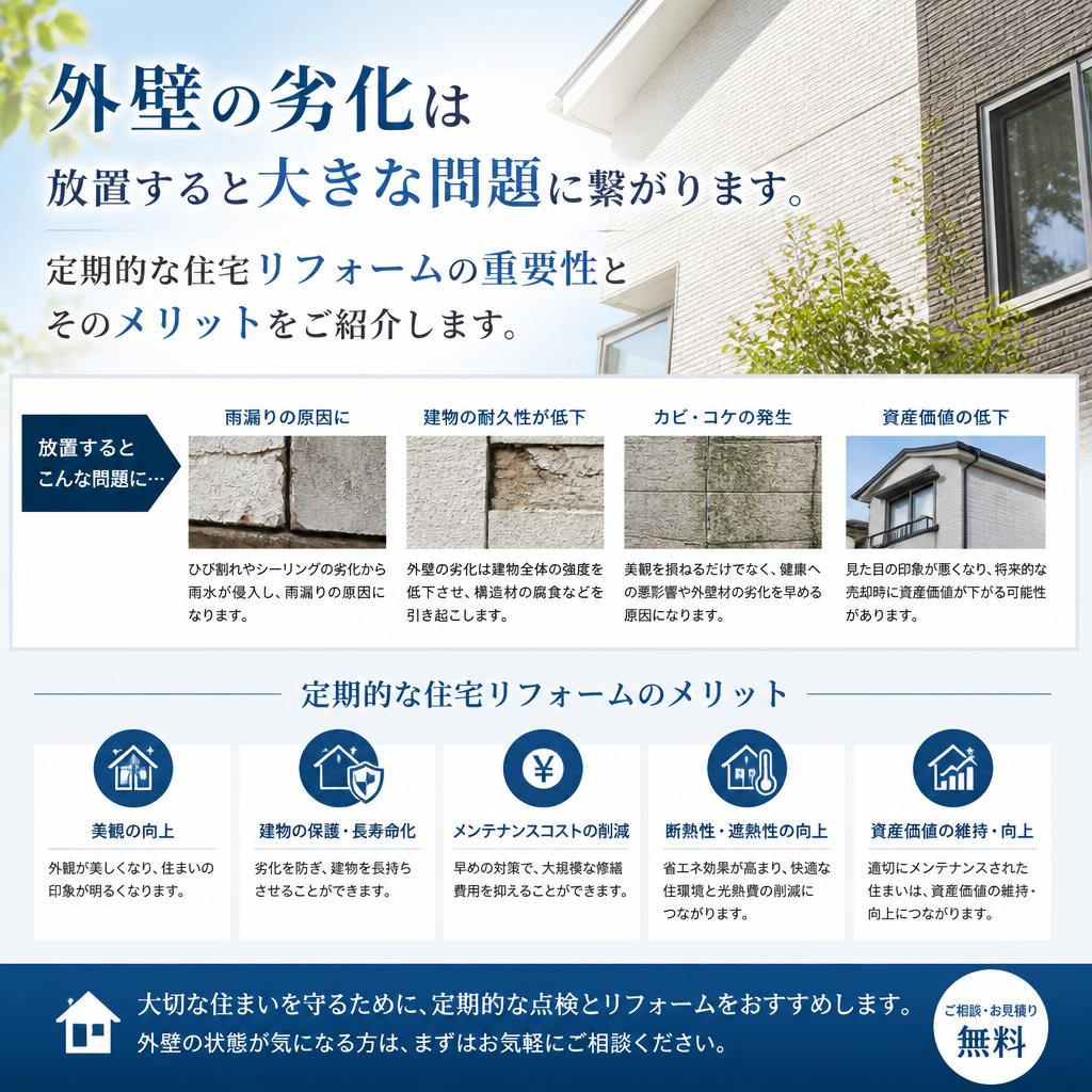 住宅リフォームの重要性