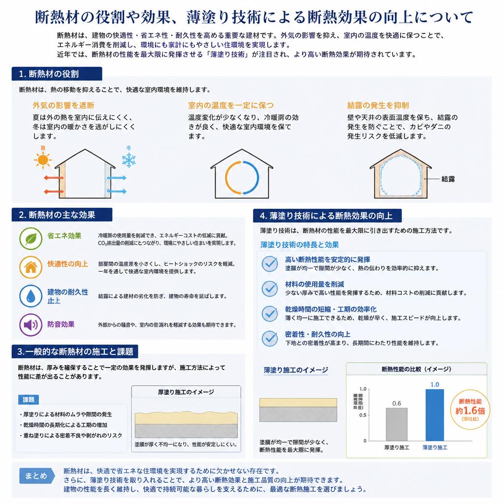 断熱材の重要性と効果