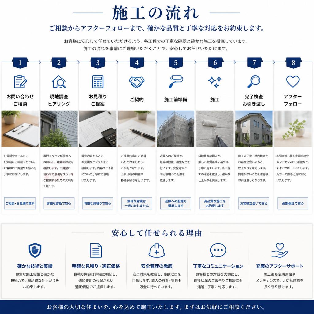 5. 防水処理の施工プロセス