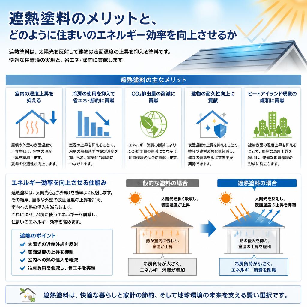 4. 遮熱効果で光熱費を削減