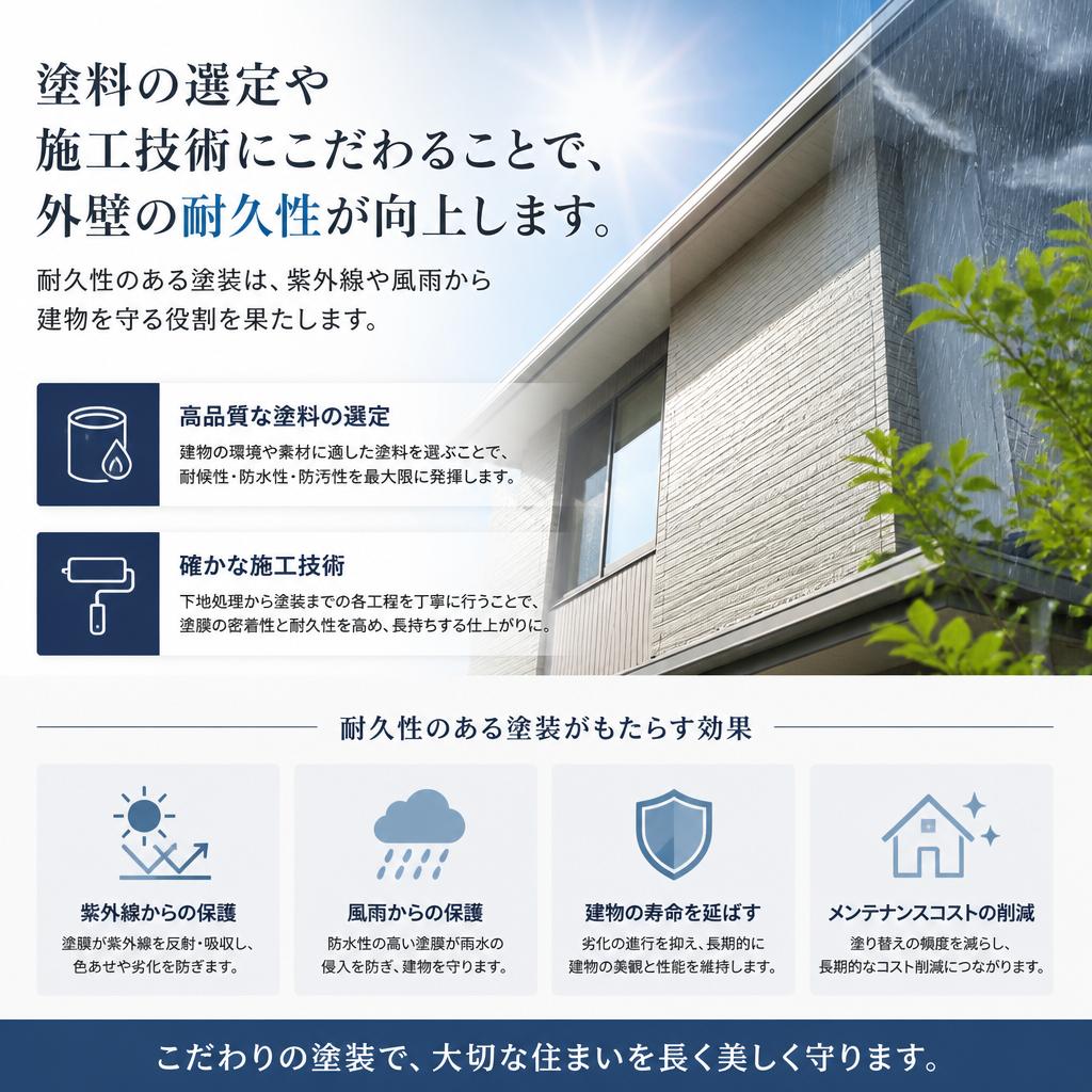 耐久性の向上