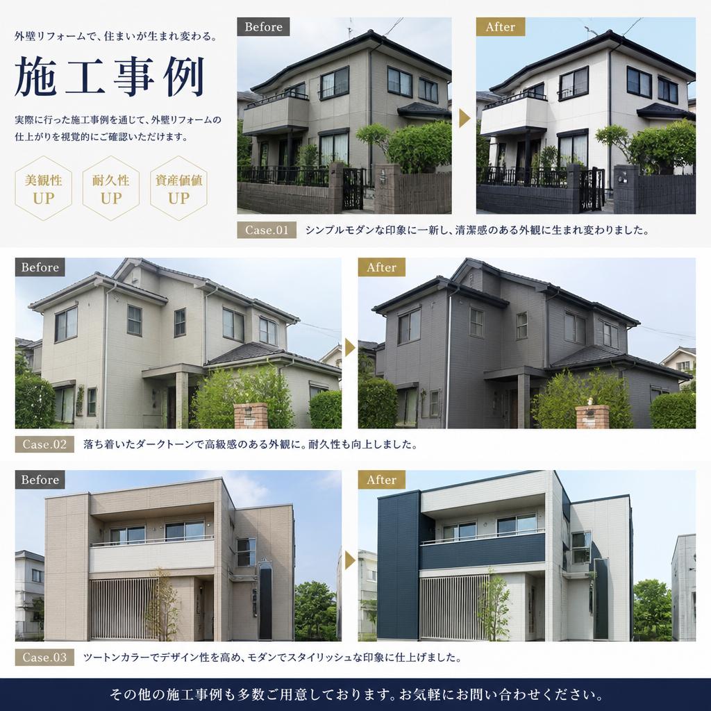 施工事例の紹介